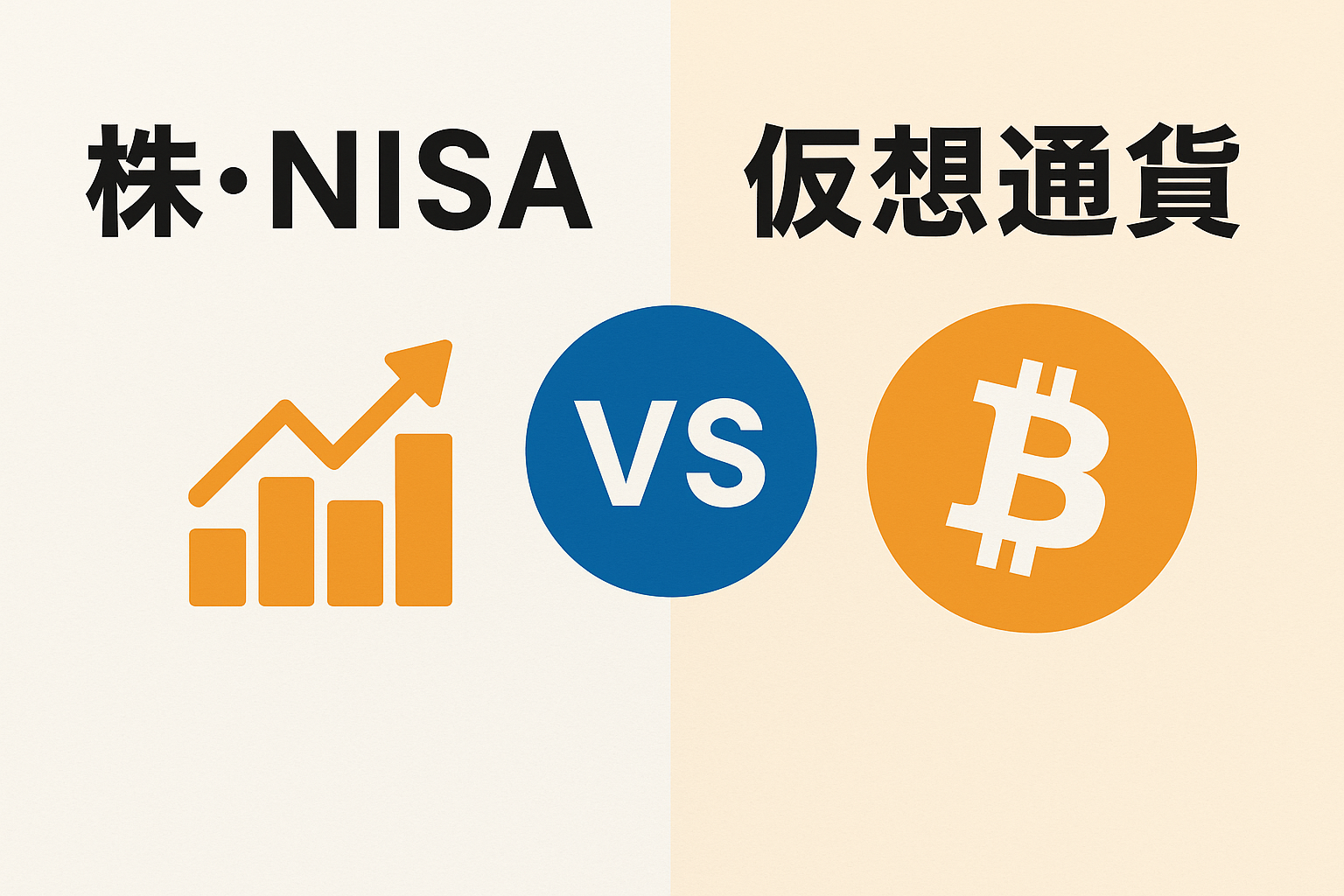 株VS仮想通貨